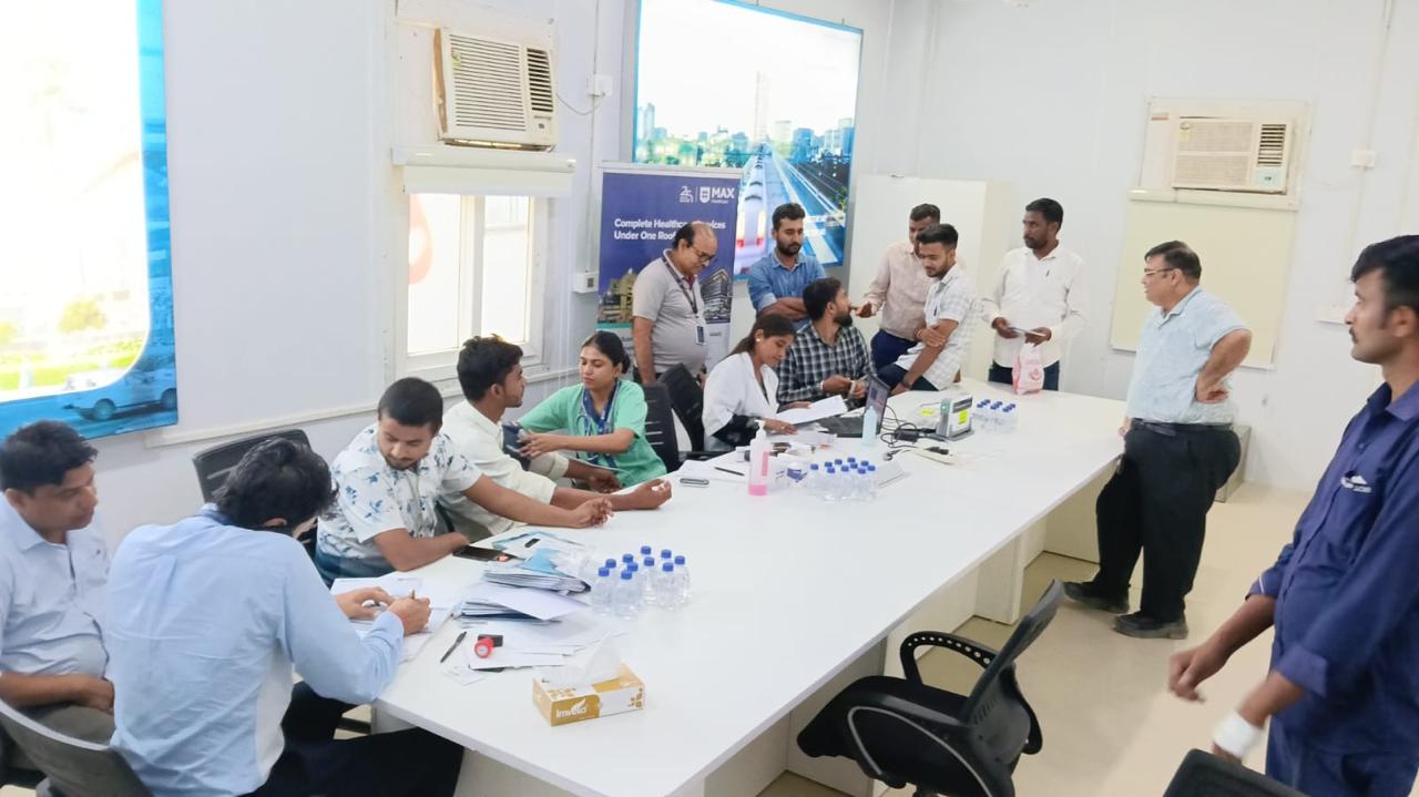 Group 108 With Max Healthcare Conducts Blood Donation Camp, Sees Participation from Over 100 Donors